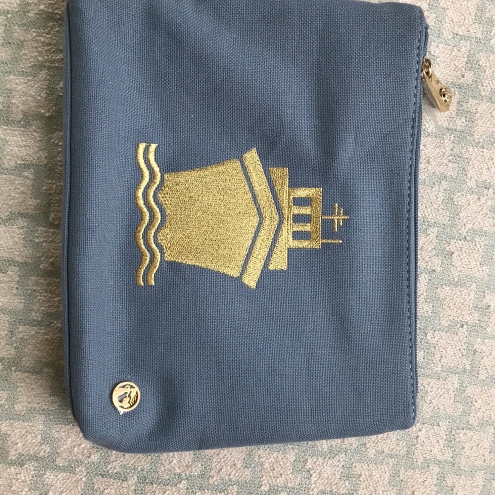 Spartina 449 Blue Cosmetic Bag